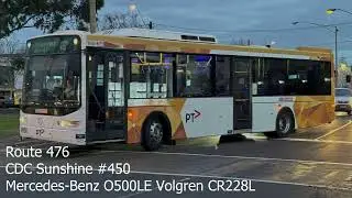 CDC Sunshine #450 (Mercedes-Benz O500LE, Volgren CR228L)