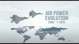 Top 20 Largest Air Forces in the World: 2005 - 2025