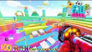 playing a fall guys zombie map because we never beat it!!!