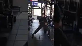 Plate Lateral Lunge + Cross Over Step Up