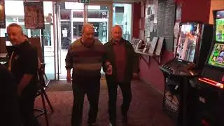 TONY CHIPS AND HANK: BANGOR LADS REFRESHED IN CAERNARFON