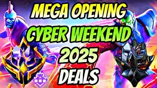 MEGA OPENING CYBER WEEKEND DEALS | REGAL RAVAGERS 2025 | A LOT OF R4! AND SAGA NEXUS!! | MCOC