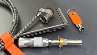 [821] Kensington Notebook Computer Lock Picked FAST!