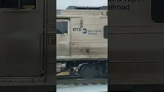 Metro North / New Jersey Transit Arriving at Port Jervis to Begin a Run to Hoboken #njt