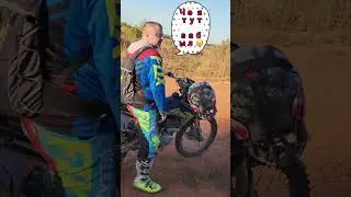 Потренировались с местными мужиками 👍#эндуро #мотокросс #motocross #enduromoto #enduro #чекерил