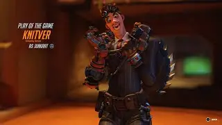Overwatch 2 - My Junkrat Mobster RIP Tire & Ringout Bomb 1+1 Kills