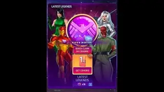 Marvel Puzzle Quest: MPQ Latest Legends Finally Updated! Let's Champ Cosmic Iron Man? Over 50 Pulls!