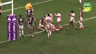 Hull KR vs Castleford Tigers - Tries & Highlights - Round 1 of Super League - 07/02/2016