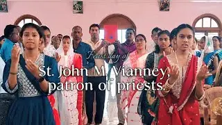 Feast Day of ST. John M. Vianney, Patron of Priests. ST. Joseph Catholic Church Campbell Bay (2025)