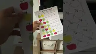 Apple Fun for Kids: Part 2 | Dot Marker Patterns Fun! 🍎✨ Easy Fine Motor Patterns Practice