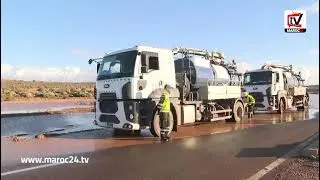 فتح الطرق وفك العزلة باشتوكة آيت باها