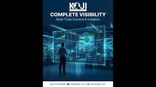 You cannot improve what you do not measure. We give you Complete Visibility. 📊👁️ || KOJI FM