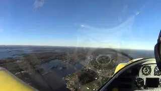 Tjøme/Nøtterøy fra småfly