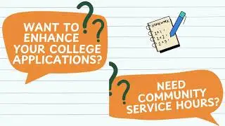 Build Your College Resume AND Help the Environment!