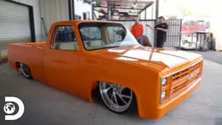 Terminan restauraci&oacute;n de antigua Chevrolet  C10 de 1985 | Texas Metal | Discovery en espa&ntilde;ol