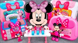 Ultimate Unboxing Experience, Cute Pink Minnie Mouse Makeup Toys Collection | Review Toys