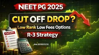 NEET PG 2025 MCC AIQ Revised Cut Off , 