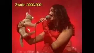 Throwing stuff at Sharon den Adel