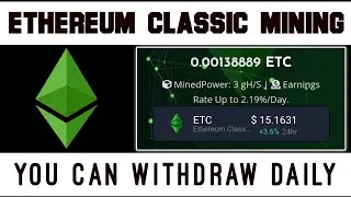Ethereum Classic Mining 2023!!