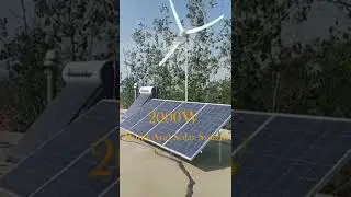This Is A 2000W Wind And Solar System. What Do You Use?