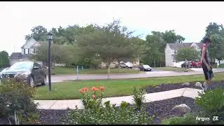 Reolink Argus 2E Wire-free Camera &ndash; Sample Footage 2 (Front porch testing daytime)