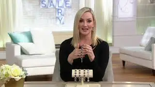Artisan Crafted Gemstone Station Bracelet Sterling Silver on QVC