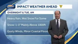 Update: Storm to bring heavy rain, wet snow for some