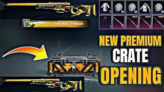 New Premium Crate Is Here | 120 Free Premium Crates Trick | New Premium Upgradable AWM Skin | PUBGM