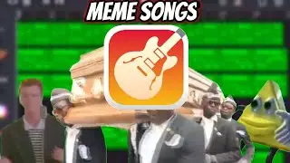 5 Meme Songs On Garageband! (Dancing Triangle, Coffin Dance and more)