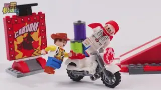 LEGO Toy Story 10767 Duke Caboom's Stunt Show【Stop Motion Animation】