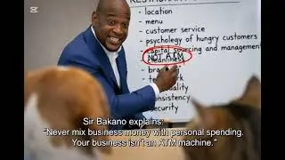 BUSINESS TIP 001 #business #finance #TheSilly3 #SirBakanoTheConsultant #dog #cat #animal 