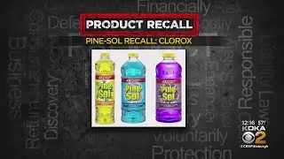 Clorox recalls Pine-Sol cleaners for possible bacterial contamination