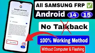 How To Remove FRP Lock✅ All Samsung Phone Latest Security Android 13/14/15 100% Working | No PC Need