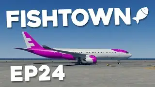 First PASSENGER PLANES - Cities Skylines 2 FishTown #24