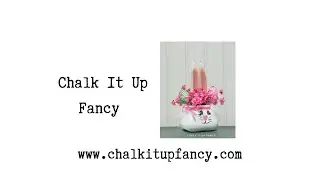 Big Lots Bunny Ear Candle Easter Center Piece