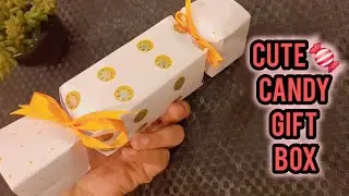 Cute candy  gift box 🍬🍬 #origami #giftideas #giftwrap #paperwork #artandcraft #howtomake 