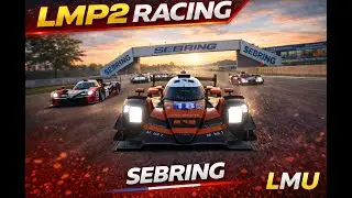 LIVE 🔴 | LMU | Daily Race | Sebring | LMP2