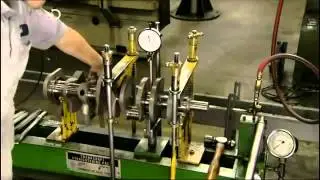 La Fabrication  classique d'un vilebrequin et d'un Arbre &agrave; cames Automobile