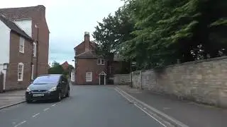 Driving Around Pershore, Worcestershire, England Friday, 24th June 2022