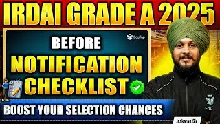 IRDAI Notification 2025 | IRDAI Assistant Manager Recruitment & Vacancies | IRDA Grade A Exam Date?