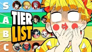 All Demon Slayer Characters RANKED — Tier List