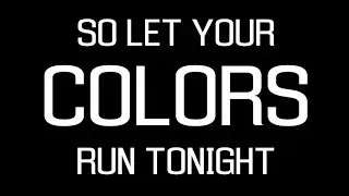 Tritonal & Paris Blohm feat. Sterling Fox - Colors (Lyrics) HD 1080