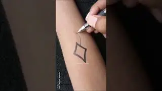 डिजाइनिंग टैटू कैसे बनाये || The Unique Tattoo #tattoodesign #temporarytattoo #tattooideas