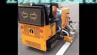 LXD168 Driving type thermoplastic convex road marking machine