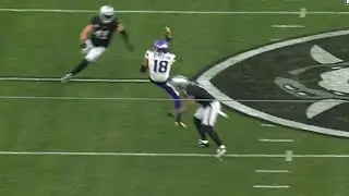 Justin Jefferson Suffers Chest Injury After HUGE HIT vs Raiders