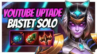 Talking about the chanel. - Smite gameplay Bastet solo