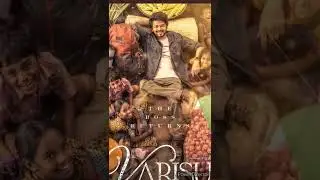 Thalapathy Vijay's new film Varisu movie first look & second look #shorts #entertainment #music
