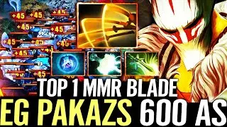 🔥 TOP 1 MMR EG Pakazs 600AS Juggernaut &mdash; Linken + Mjollnir Butterfly Max Omnislash vs TB Dota 2 Pro