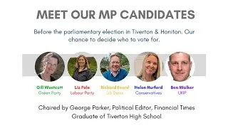MEET OUR MP CANDIDATES - LIVE
