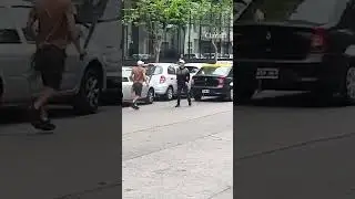 Ataque con un sable durante una pelea de trapitos en Mar del Plata